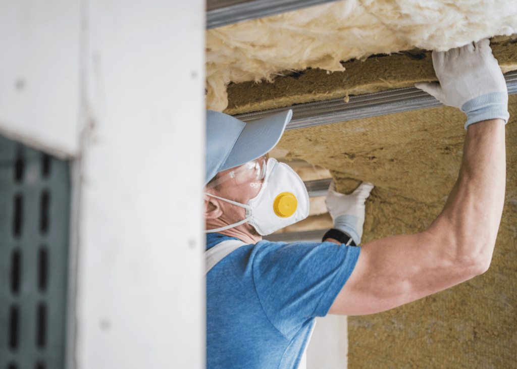 travaux d'isolation dans la maison