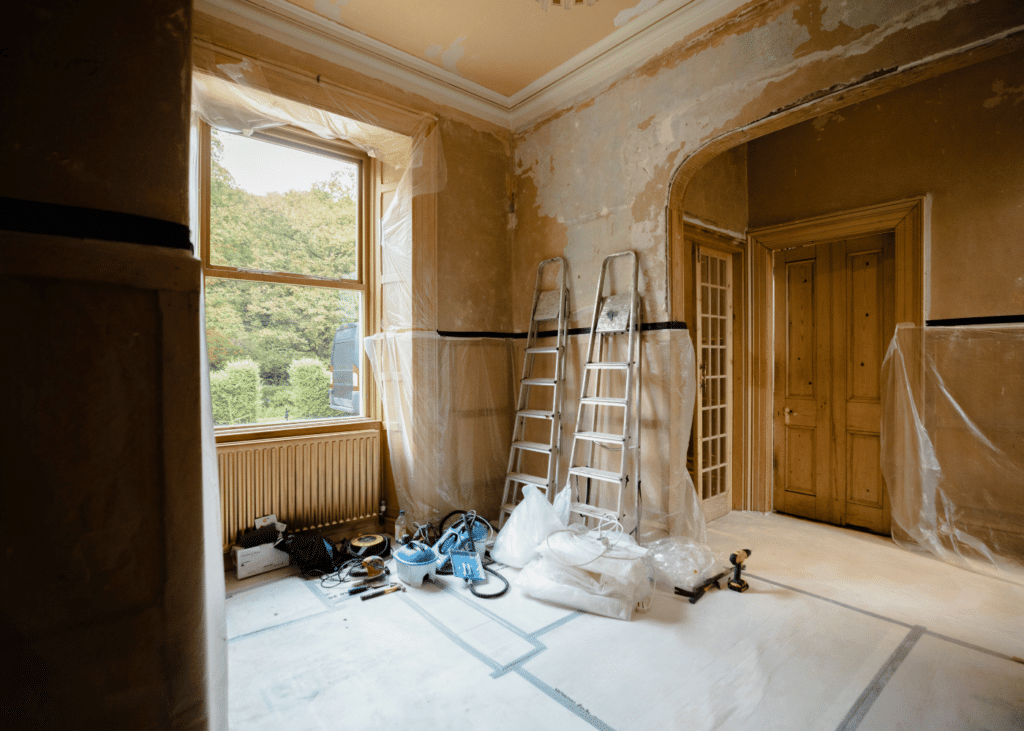 rénovation d'un maison