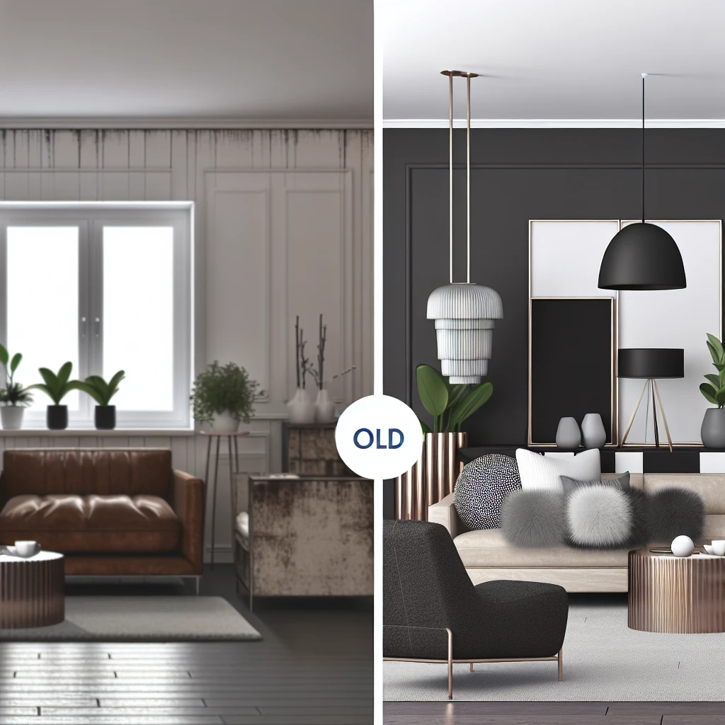 moderniser salon tendance