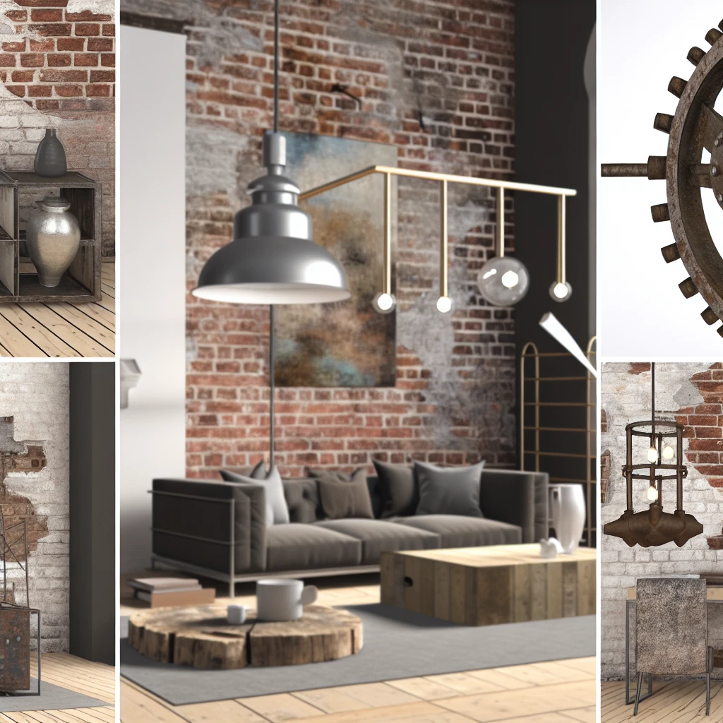 créer style industriel maison