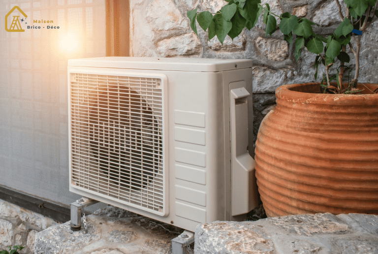 pompe à chaleur installée dans une maison
